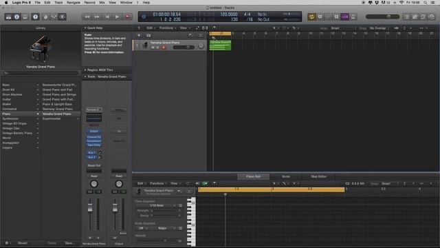 Logic Pro X Tutorial #1 - An Introduction to using Logic смотреть онлайн