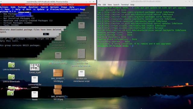 Some Basic tasks in Linux Mint 18 Mate смотреть онлайн