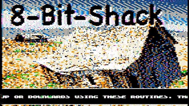 HIRES text scrolling on the Apple ][ смотреть онлайн