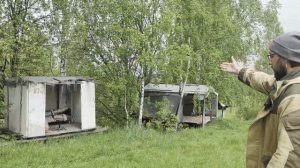 Станислав Дробышевский и Николай Рябчевский. Разрушения в Хотылёво. Дневник Хотылёво-2024. Серия 0.