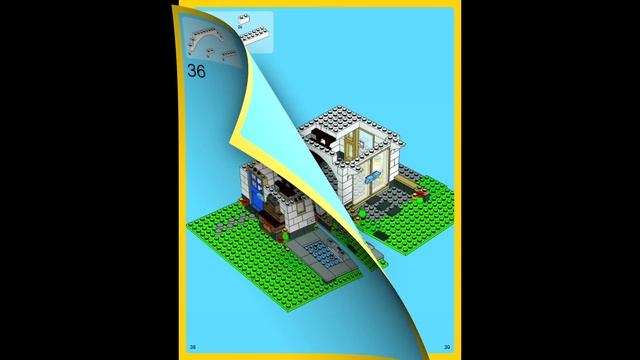 31012 Family House LEGO Creator 3/4 смотреть онлайн
