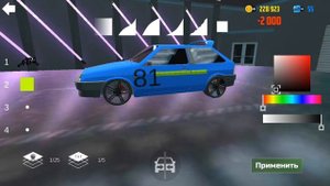 повторил восьмёрку с покрасочной в кар симулятор автомобиля 2