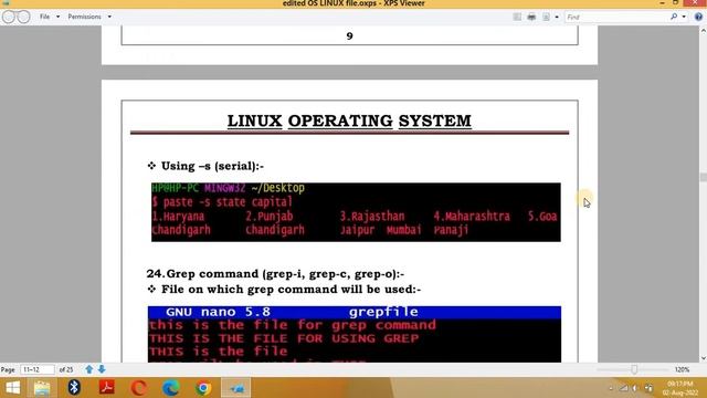 !! COMMANDS OF LINUX !! LINUX OPERATING SYSTEM !! COMPUTER O.S. !! #LINUX #COMPUTER