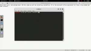 Install LibreOffice in Kali Linux