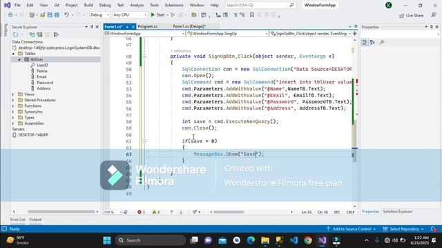 8-Ho w to create a Login System in window Form Application with database in Visual Studio 2022 смотреть онлайн