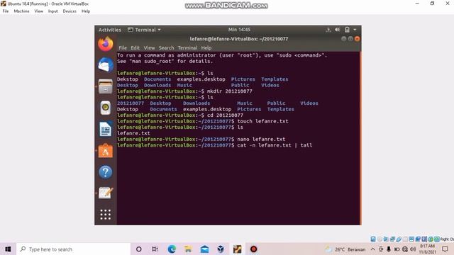 UTS Sistem Operasi File txt Pada Linux Ubuntu смотреть онлайн