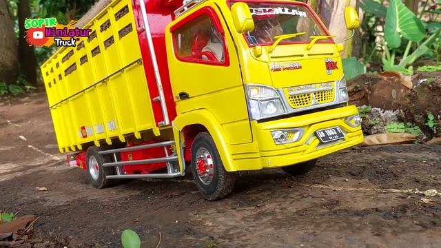 Kekuatan Truk Canter SUPER HD-X Bermuatan Full Pasir Hitam🔥 versi cerita miniatur truk oleng mbois смотреть онлайн