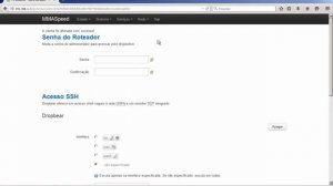 Configuracao inicial do novo firmware da MMA