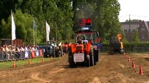 Team dallas tractorpulling Frederic Strauven 3,5 landbouw