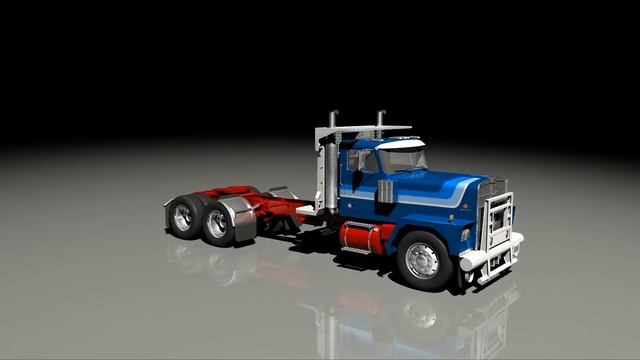 Diamond Reo Raider logger 3D model turntable смотреть онлайн