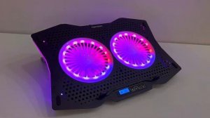 PANTEON CP-172L RGB Подставка для ноутбука с активным охлаждением