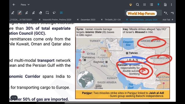 UPSC 2024 Navigator: 20th Jan Daily Current Affairs | World Map Forum 🌐📰 #UPSC2024 #WorldMapforum
