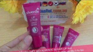 TẨY DA CHẾT MÔI ALVERDE SUGAR LIP 100% từ thành phần tự nhiên!!!! ( 8ml) - Shopcuatui.com.vn