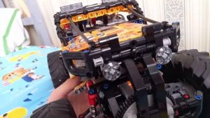 МАЛЕНЬКИЙ ОБЗОР LEGO техник джип