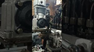 Д-240 , компрессор на ременной передаче