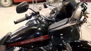 2008 Harley Davidson Road Glide.Connecting speakers & Taillights in the Tourpack.Звук и свет турпак