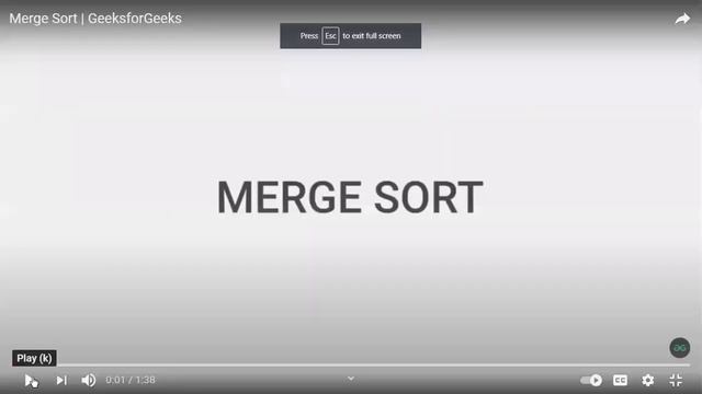 DS Unit 6 Merge Sort смотреть онлайн