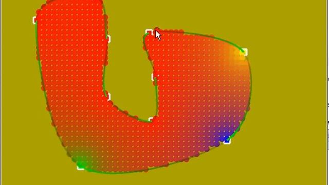 Vector Editor - Color interpolation between multiple control points
