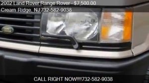 2002 Land Rover Range Rover 4.6 HSE AWD 4dr SUV for sale in