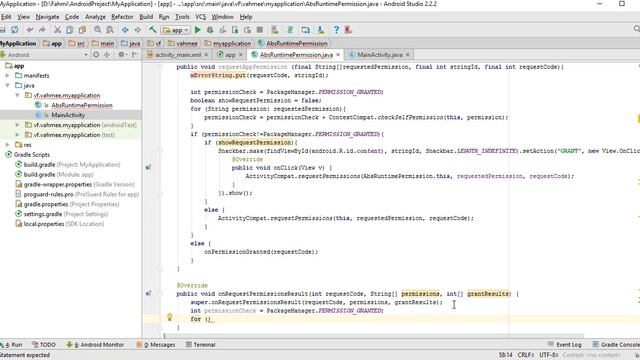 Tutorial Android Studio 5 : Membuat Runtime Permission смотреть онлайн