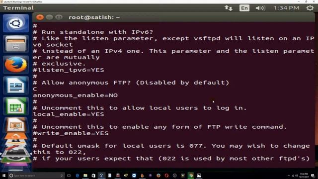 How to configure vsftpd in Ubuntu Linux |ftp server configuration in Ubuntu linux