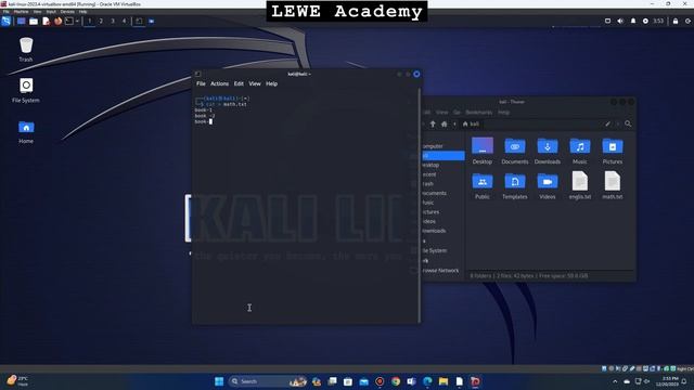 Linux Cat Command Part -2   tutorial | kali Linux Tutorial in Bangla | Kali Linux File Create 2023