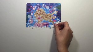 Барби Русалочка. пазл. Barbie Mermaid. puzzle.