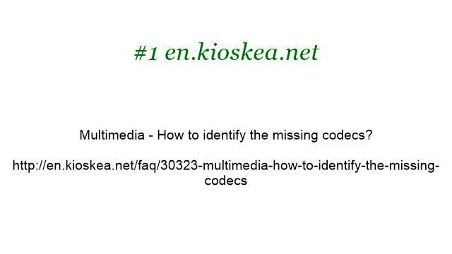 How-To Identify Audio Codecs смотреть онлайн