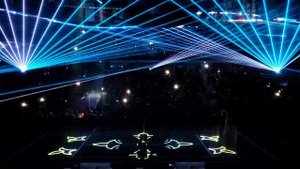 Almaty Open ATP 250 ( Laser Show of the Championship Opening )