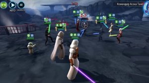 Проверка боем Млюка с двумя дзетами против МДК. JML vs JMK. #swgoh