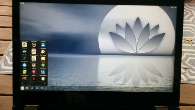 Boot demo - Bliss OS for PCs Alpha on a Lenovo ThinkPad Yoga 14 смотреть онлайн