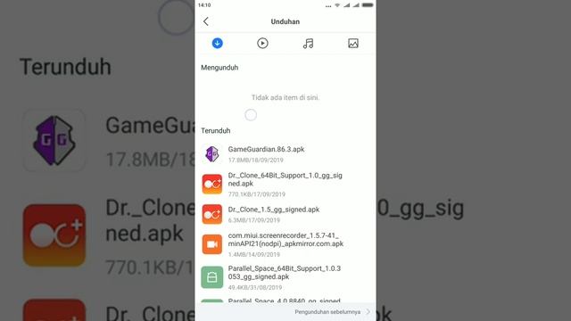 Tutorial Install GameGuardian No Root Via Dr. Clone