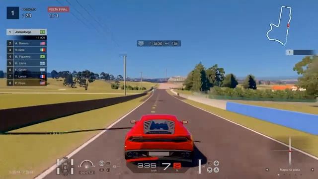 Gran Turismo Sport Pista Mount Panorama Motor Racing  LAMBORGHINI HURACÁN LP 610-4 2015 смотреть онлайн