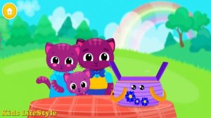 Baby Pet Care Game - Cute & Tiny Picnic - Play Fun Family BBQ & Tea Party Picnic Food Games For Kid