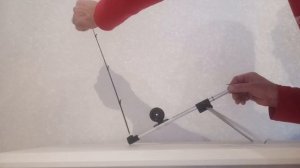 Самоподсекающая зимняя удочка МУХА.