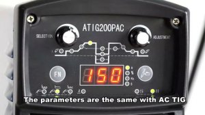 Сварочный аппарат для аргонодуговой сварки AOTAI ATIG 200PAC