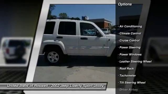 2002 Jeep Liberty Roswell GA R13070A смотреть онлайн