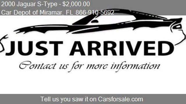 2000 Jaguar S-Type 3.0 4dr Sedan for sale in Miramar, FL 330 смотреть онлайн