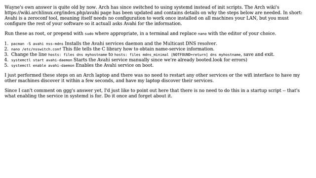 How do I get to use .local hostnames with Arch Linux? (3 Solutions!!) смотреть онлайн