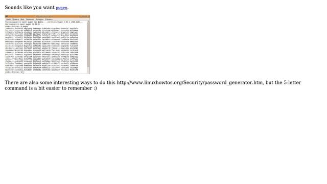 Random password generator: many, in columns, on command line, in Linux (4 Solutions!!) смотреть онлайн