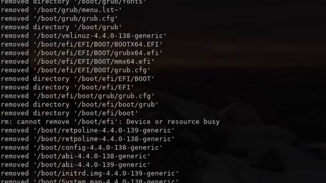 "rm -rf /" on linux machine смотреть онлайн