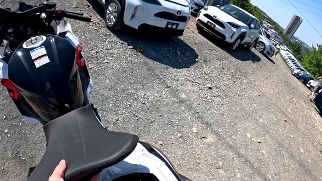 Kawasaki ninja 400 ABS краткий процессе осмотра мотоцикла, компьютерная Диагностика г. Владивосток