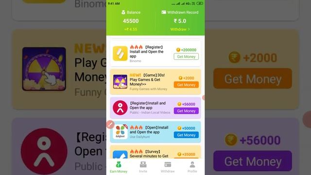 New Earning App | | Install and earn | | 💯 trusted | | Instant Payment | | TPK | | Tamil смотреть онлайн
