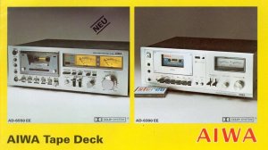 AIWA. Made in Japan. Каталог аудиопродукции 1977 года