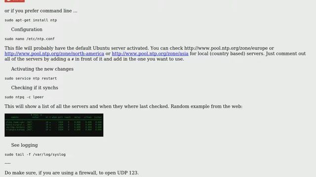 Ubuntu: How to configure NTP time synchronization on a server? (2 Solutions!!) смотреть онлайн