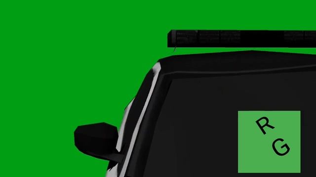 Dodge charger police car 3d model (Green Screen) смотреть онлайн