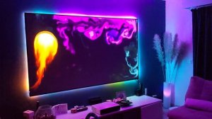 HyperHDR ambilight on 100" - APA102 - WLED