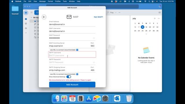 Swamail - Integration in Outlook Mac смотреть онлайн