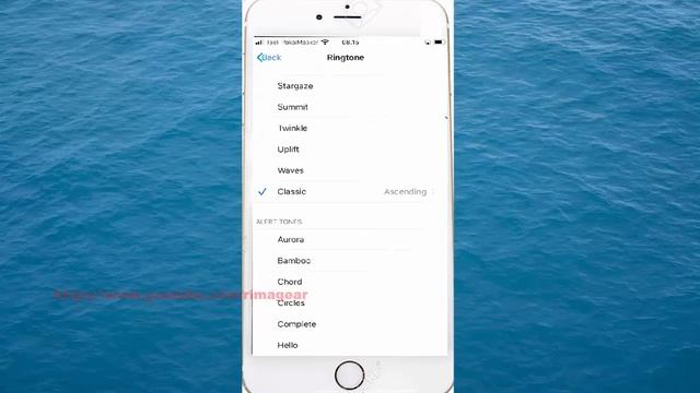iPhone 7 How to change default ringtone sound смотреть онлайн