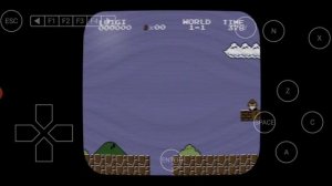Mario 85 1-1 remake on android!1!1!1 using winlator